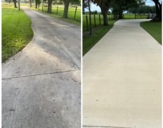 STANDARD DRIVEWAY CLEANING IN OKEECHOBEE, FL